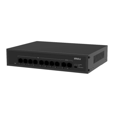 8-портовый неуправляемый PoE коммутатор Imou SF110P 8-портовый неуправляемый PoE коммутатор Imou SF110P