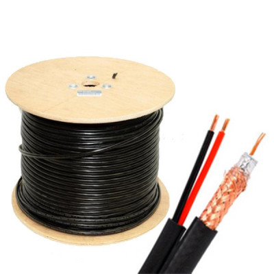 Кабель Atis RG590-CU+2*0.75 PE 305M Кабель Atis RG590-CU+2*0.75 PE 305M