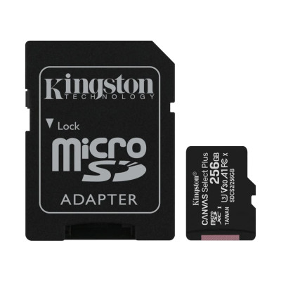 Карта памяти Kingston 256 GB microSD