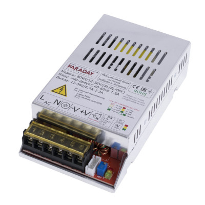 Блок питания Faraday Electronics 80Wt/12-36V/ALU Блок питания Faraday Electronics 80Wt/12-36V/ALU