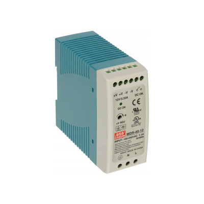 Блок питания Mean Well MDR-40-12 Блок питания Mean Well MDR-40-12